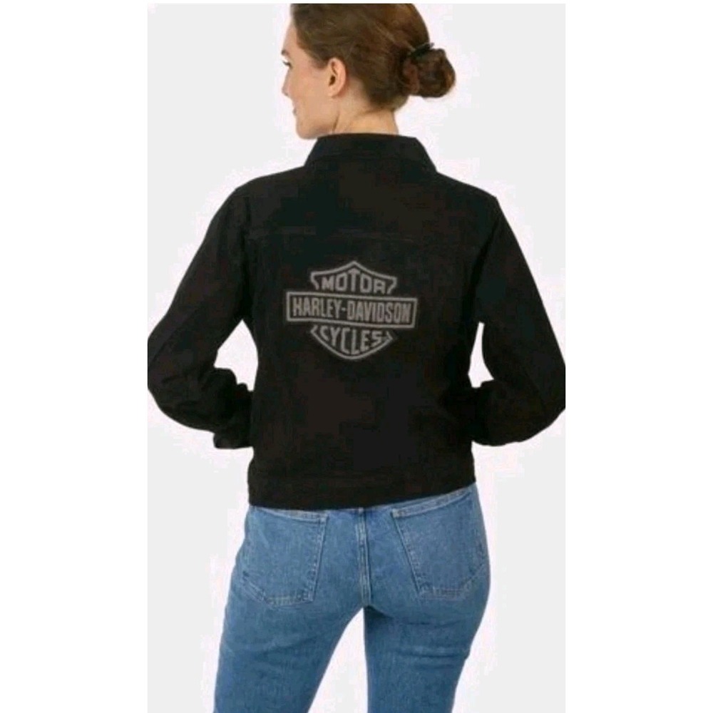 Harley-Davidson Denim Jean  Jacket/coat "Essential Bar & Shield Sz-2W 99041-23VW